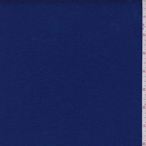 3/4 YD PC-Cobalt Blue Brushed Woven Jacketing Fabric