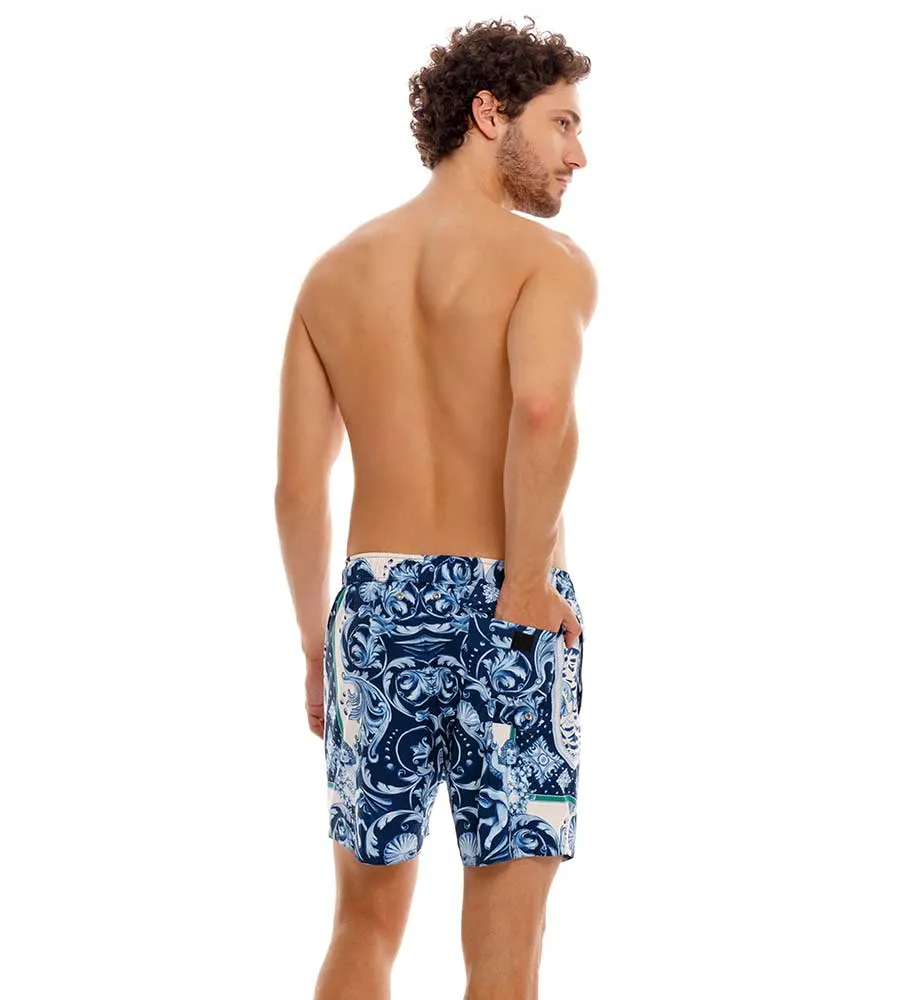 Agua Bendita Cardumen Joe Mens Swim Trunk