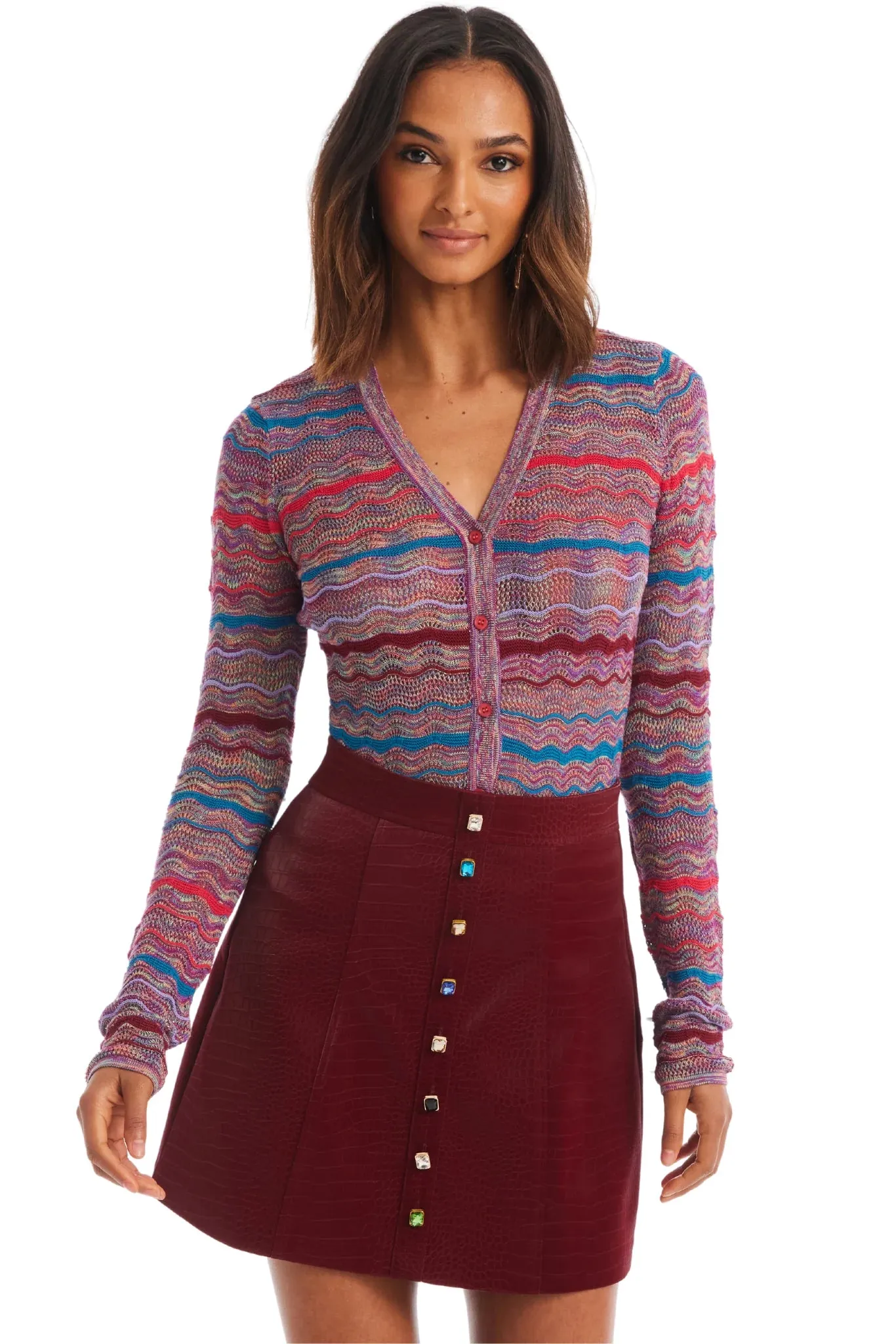 Allison New York Colleen Cardigan - Jewel Box