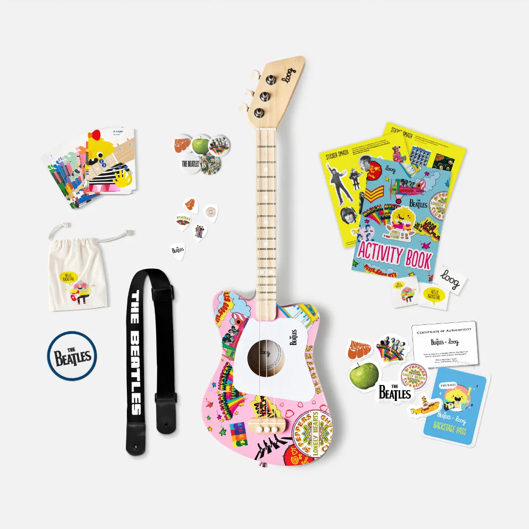 beatles   loog mini guitar (collective)