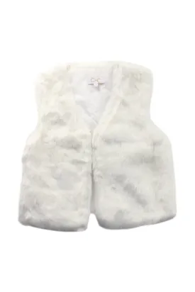 CdeC Faux Fur Vest 4T