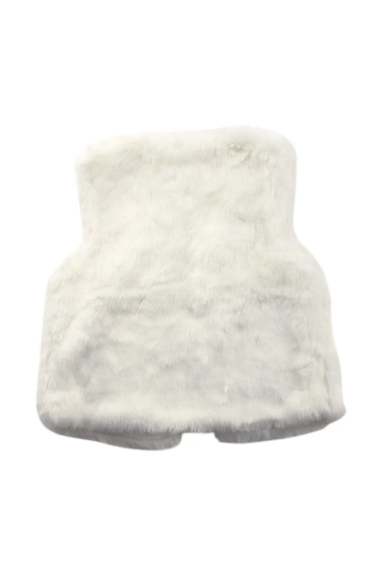CdeC Faux Fur Vest 4T