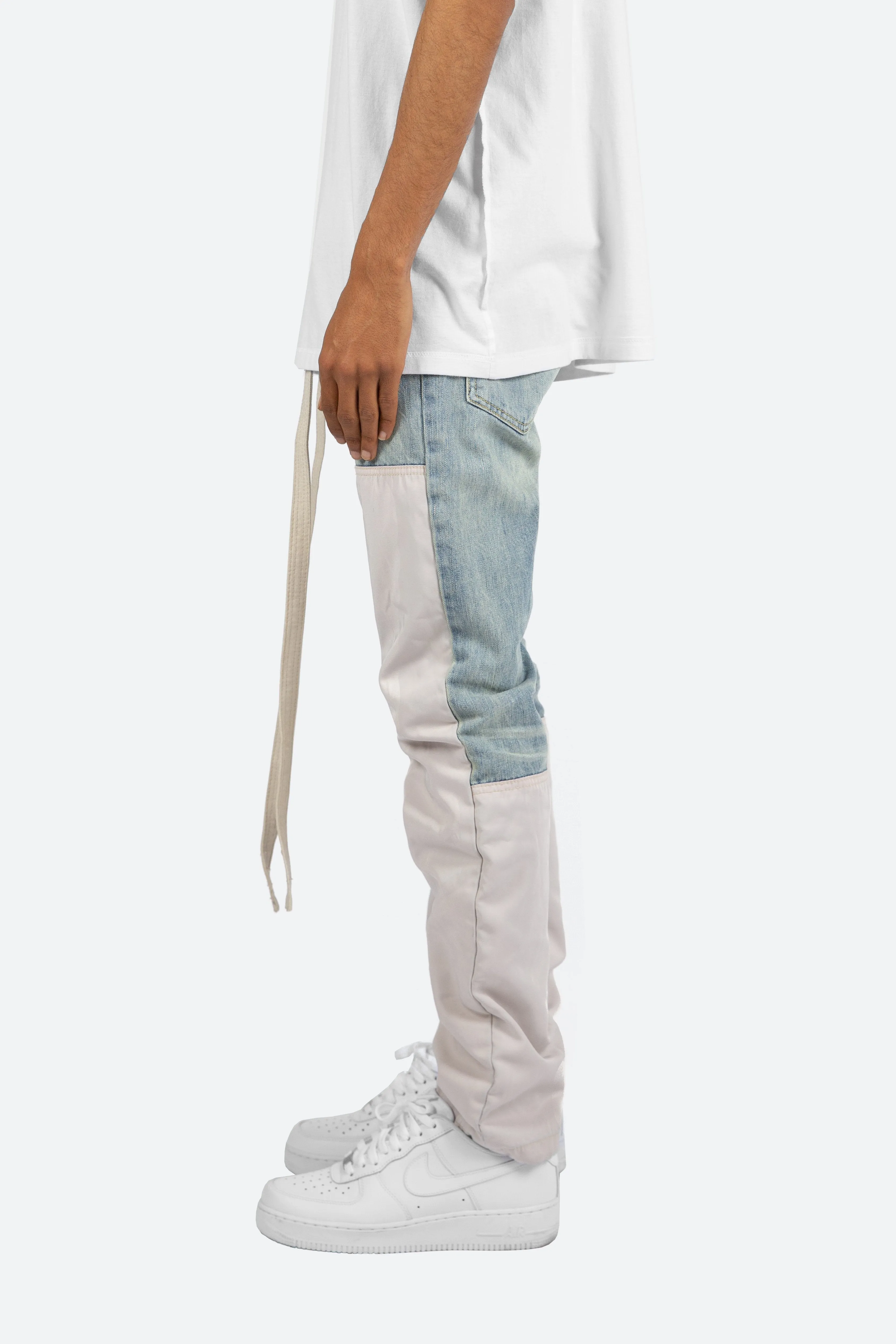 D187 Western Denim - Blue/Natural