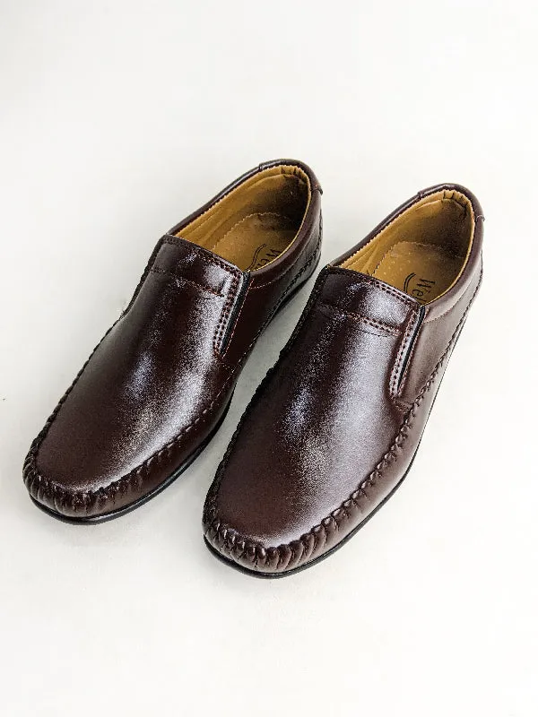 Dark Brown Formal Shoes For Men's YS MS62