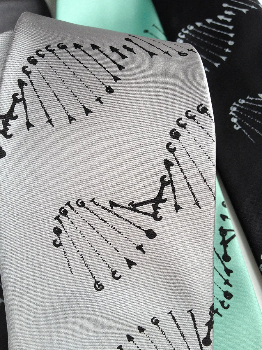 DNA Double Helix Necktie