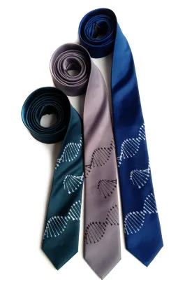 DNA Double Helix Necktie