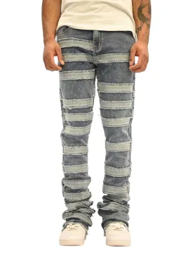 Doctrine 'Kill Joy' Super Stacked Denim (Indigo Wash) DB0003-STK