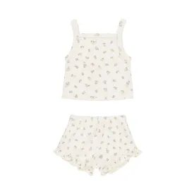 Evie Tank   Shortie Set - Fleur by Quincy Mae
