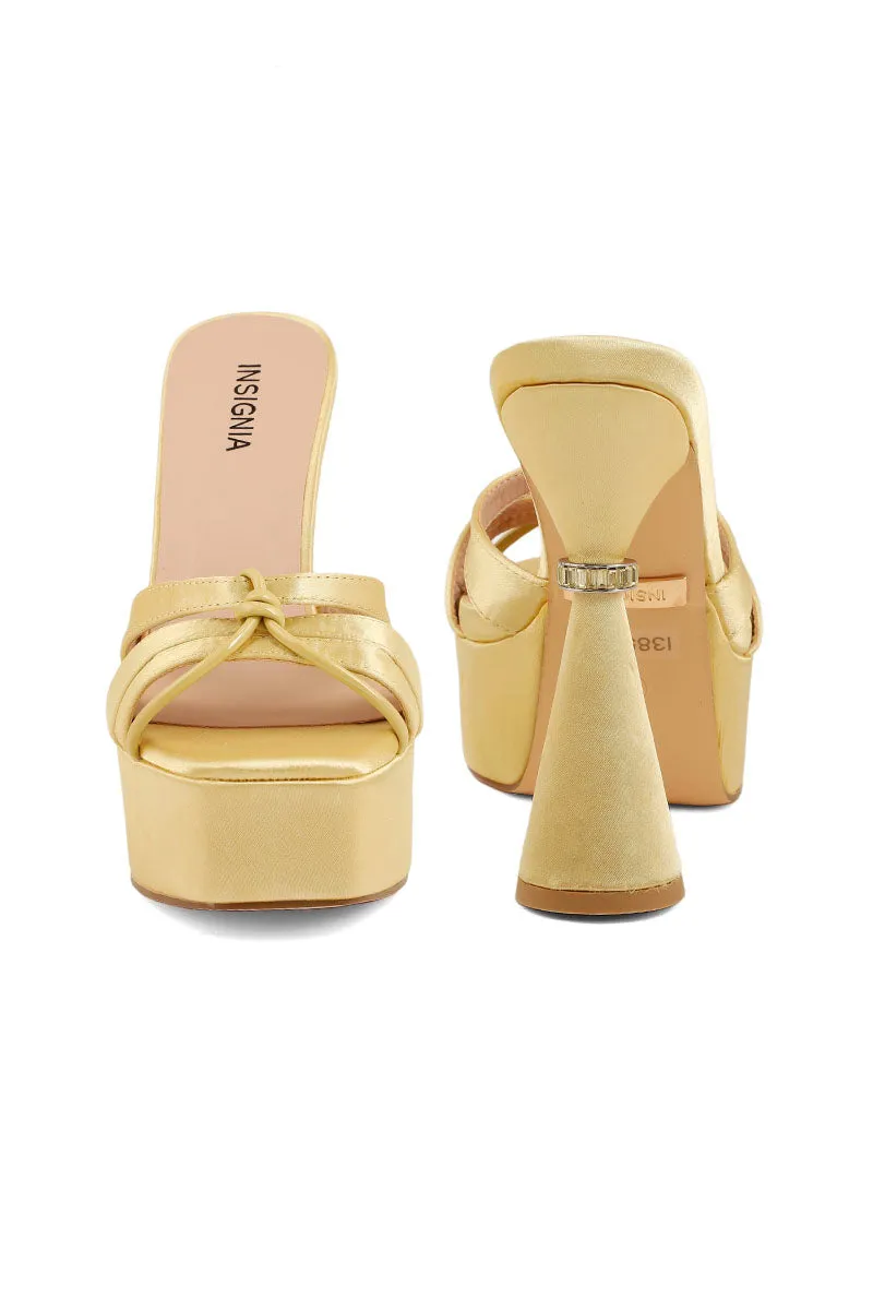 Formal Slip On I38554-Golden