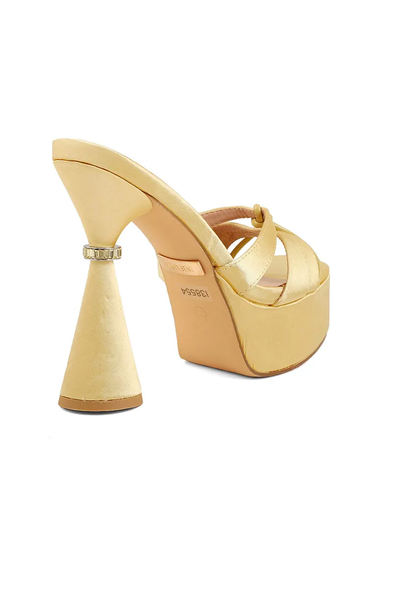 Formal Slip On I38554-Golden