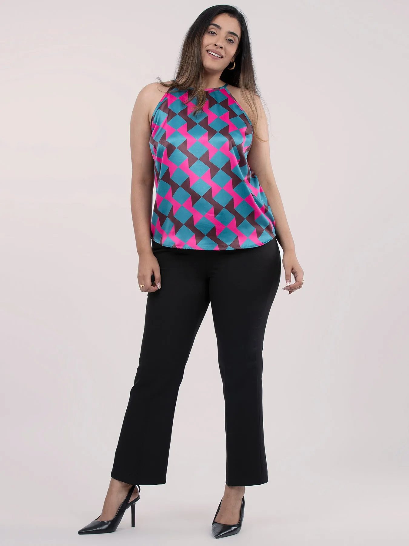 High Waist Pants - Black