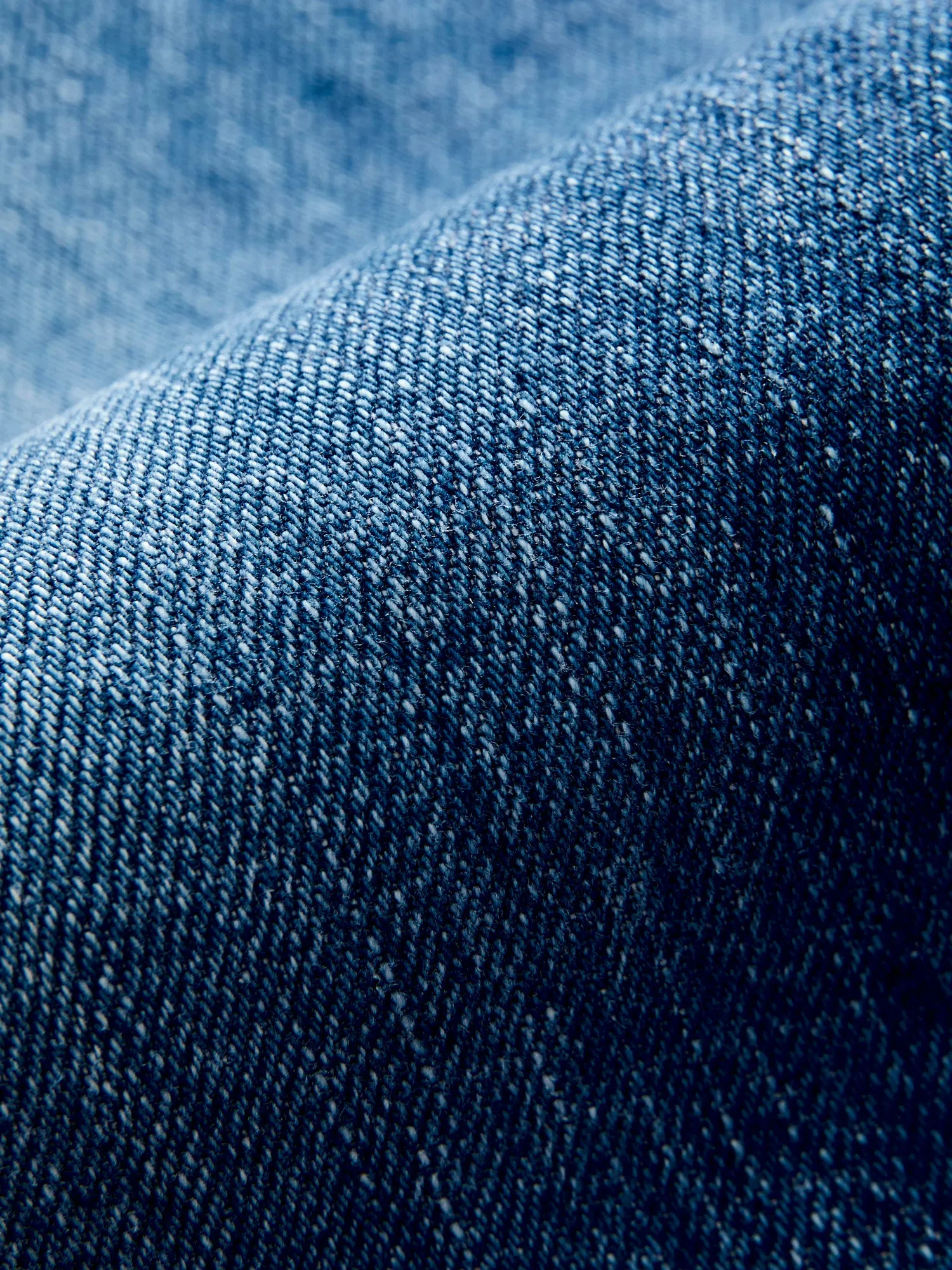 J401-MID "Circle Mid Wash" 14.8oz Selvedge Denim - Classic Straight Fit