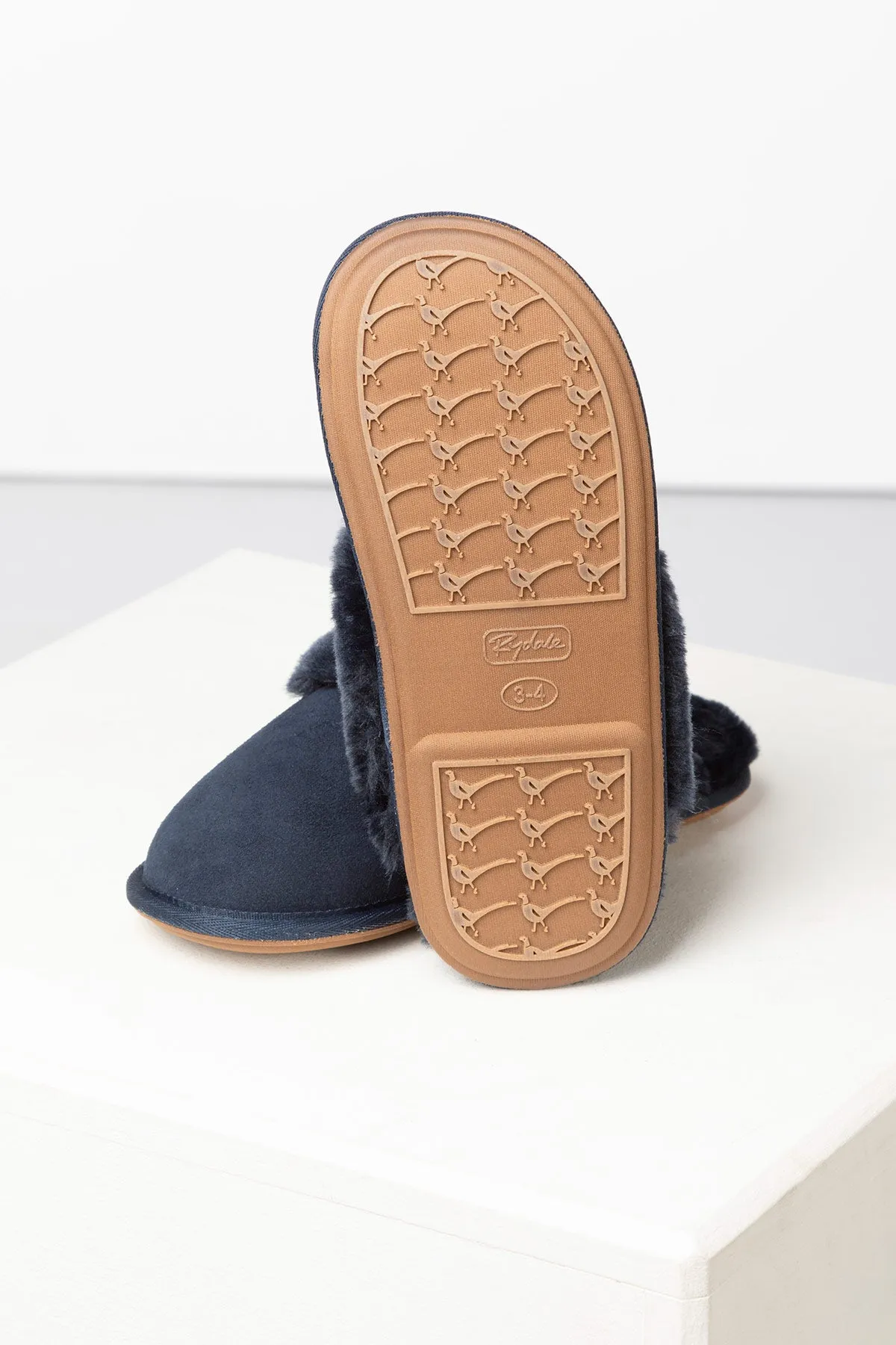 Ladies Suede Slippers - Beswick
