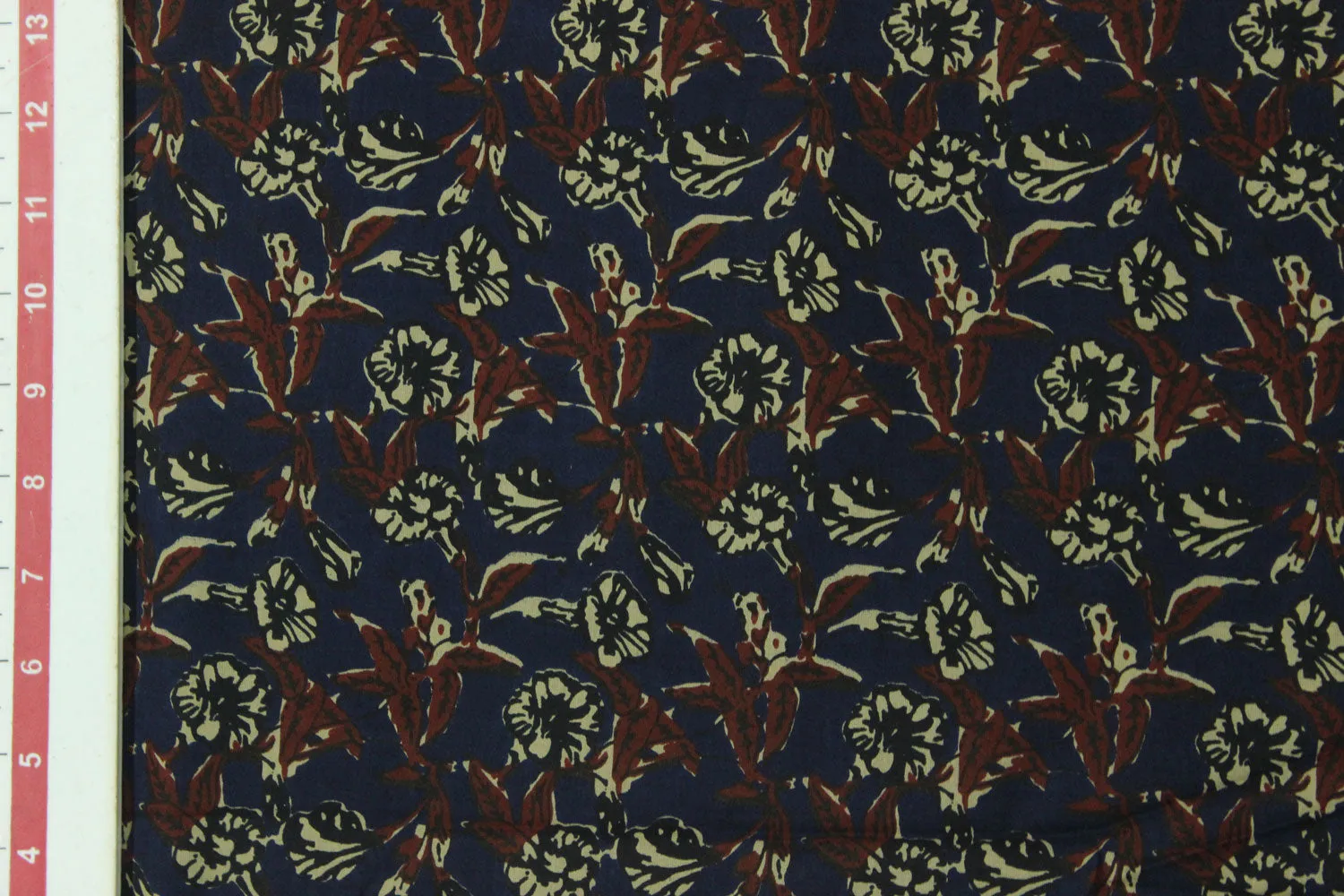 Multicolour Cotton Cambric Fabric