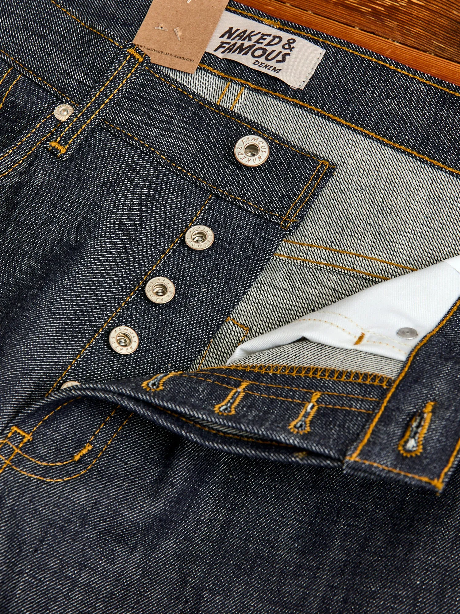 "Tried & True Selvedge" 12.5oz Selvedge Denim - Easy Guy Fit