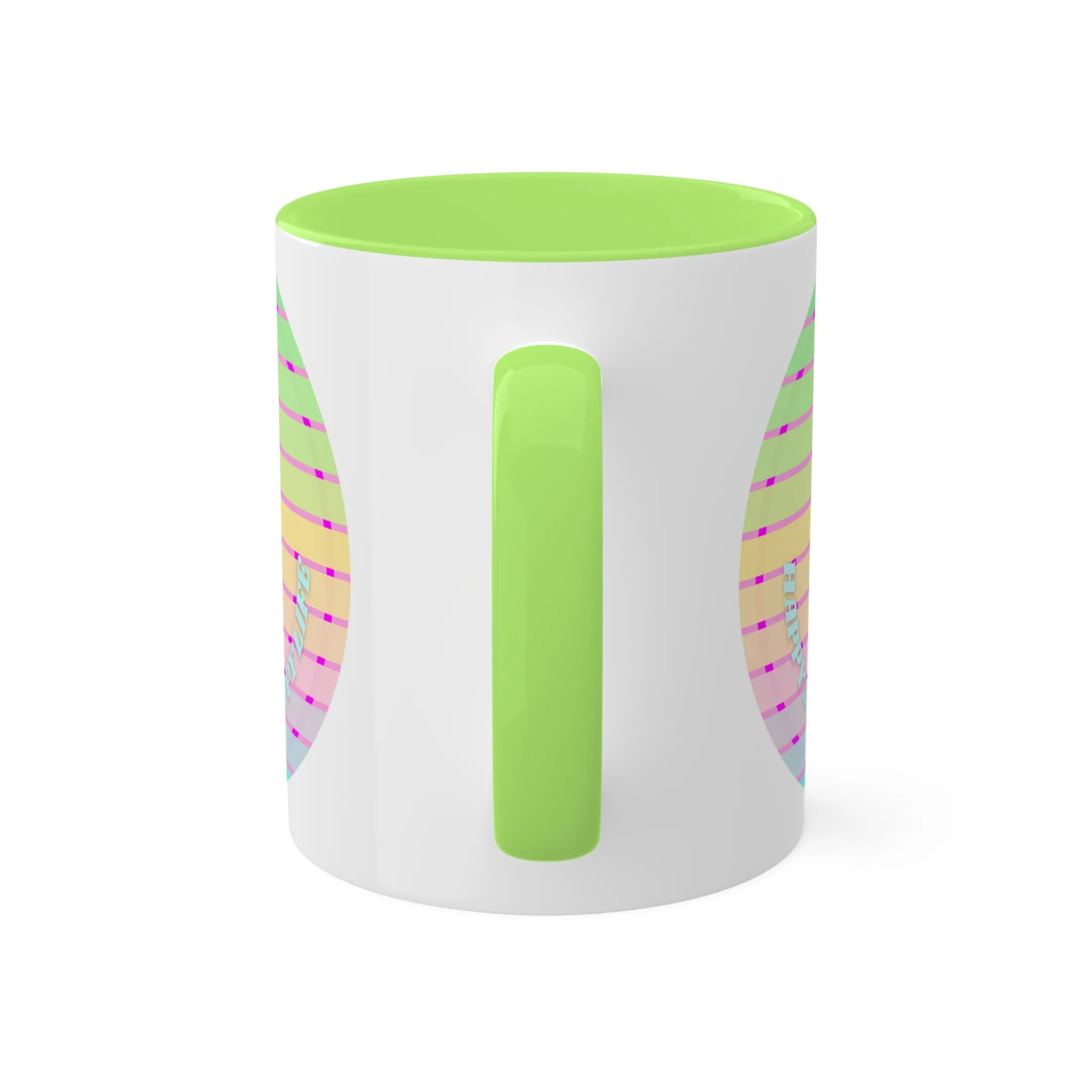 Retro Happy Spirit Happy Life Aesthetic Mug, Smile Face Mug, Trendy Coffee Mug, Tumblr Mug, Aesthetic Happy Life Gift, Aesthetic Pin
