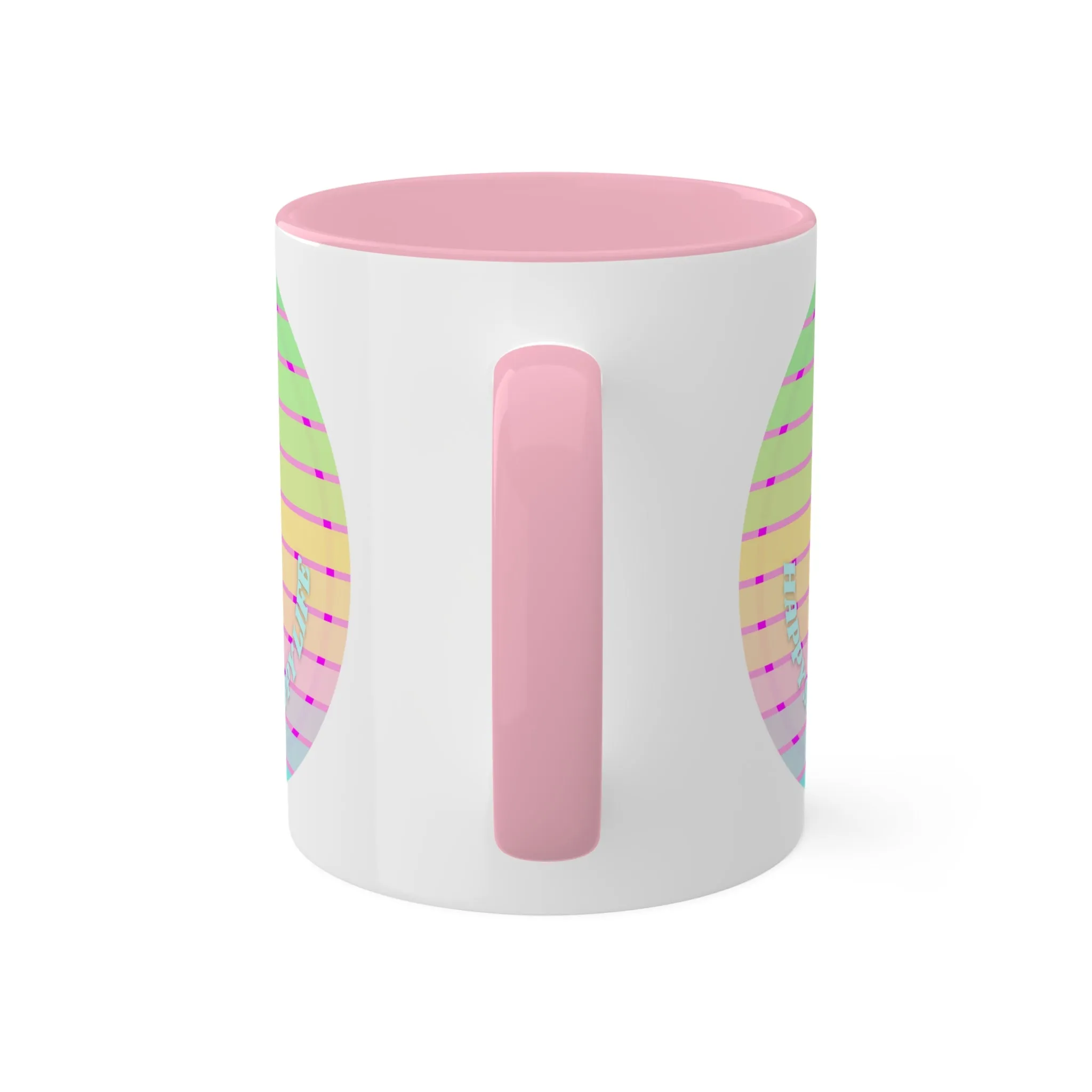 Retro Happy Spirit Happy Life Aesthetic Mug, Smile Face Mug, Trendy Coffee Mug, Tumblr Mug, Aesthetic Happy Life Gift, Aesthetic Pin