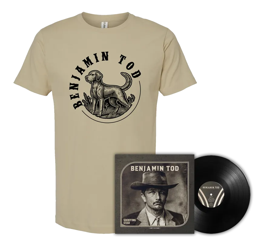 Shooting Star T-Shirt Fan Pack (Black   Hunting Dog) PRE-ORDER
