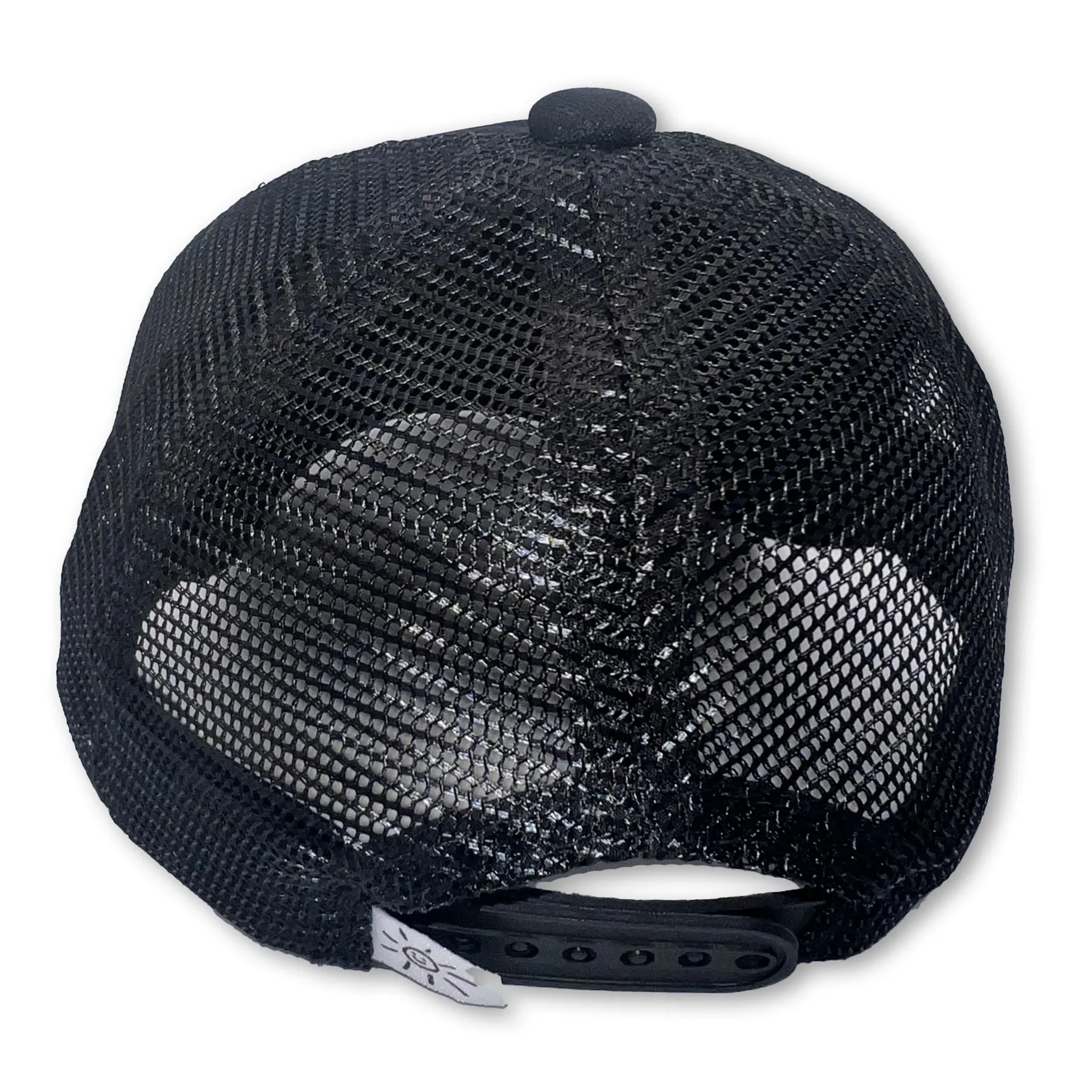 Sol Baby Golden Foil Black Trucker Hat