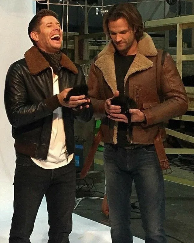 Supernatural Dean Winchester Shearling Bomber Jacket
