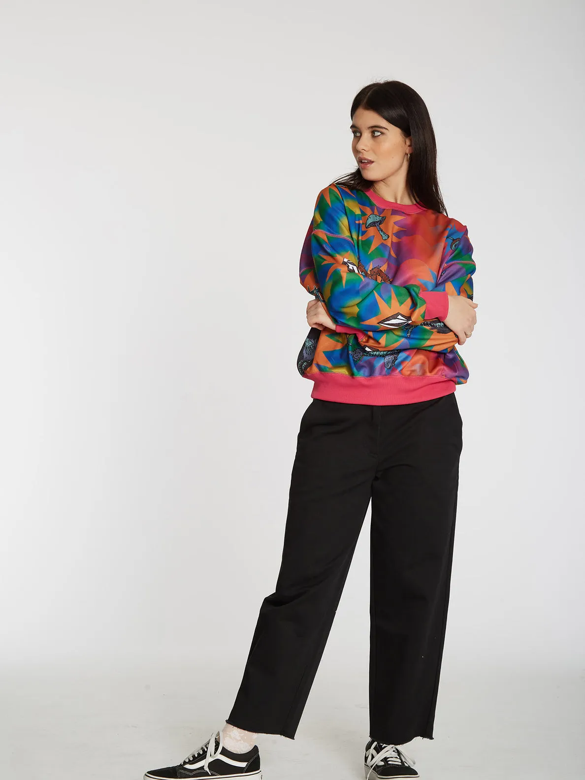 Volcom Chrissie Abbott X French Crew Multi B4632204_MLT