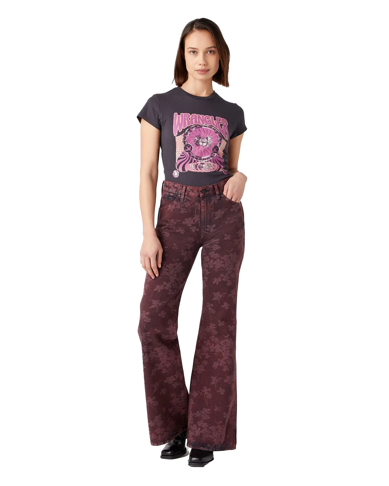Wanderer Trousers in Mixed Dahlia